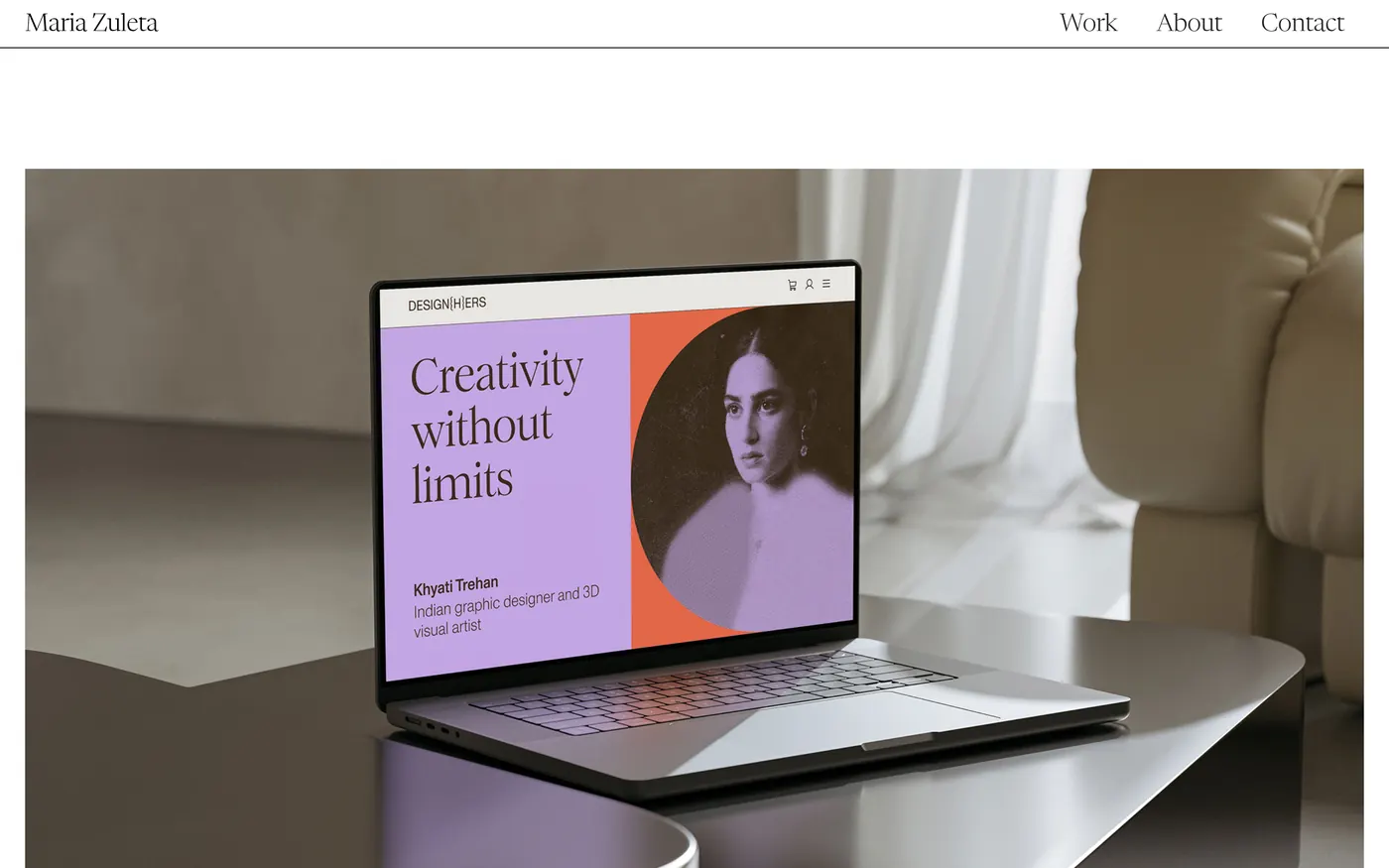 Maria Zuleta — portfolio UX/UI